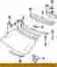 1296700108 Mercedes-benz Mercedes Oem 94-02 Sl600 Windshield-lower Cover Left