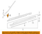 1666900307 Mercedes Oem Exterior Molding Cover Left