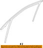 1667252000 Mercedes Oem Front Channel Right