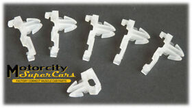 Inl11278 1968-72 Pontiac Gto 1969-72 Grand Prix Power Window Wiring Clip Clips Set 6 Pc