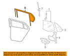 1k5839431j5ap Volkswagen Vw Oem Jetta Guide Left