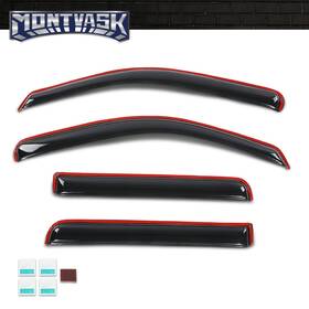 Mm0305002 2014mmotor In Channel Window Deflectors Wind Guard Fits 2022-2024 Nissan Frontier Crew Cab Mm0305002 2014mmotor In Channel Window Deflectors Wind Guard Fits 2022-2024 Nissan Frontier Crew Cab
