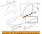 20940627 Gm Window Molding Weatherstrip Right
