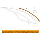 2229850009 Mercedes Oem Rear Window Cover