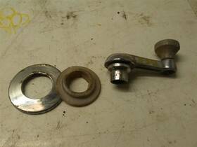 226.gm1s48 Chev 1948 Front Door Vent Glass 343789