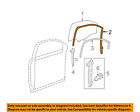22751685 Gm Oem Front Channel Left