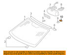 23081008649051 Mercedes-benz Mercedes Oem 11-12