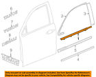 23227746 Gm Oem-door Window Sweep-belt