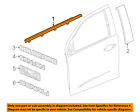 23366280 Gm Window Molding Weatherstrip Left