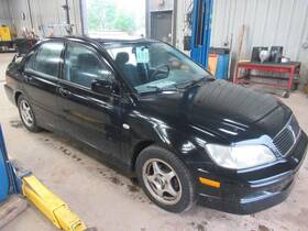 278-58451r Passenger Right Rear Door Glass Moveable Fits 02-07 Lancer 302722