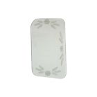 28-25349-1 Model Ford Windwing Glass Etched Leaf Design For Deluxe Open