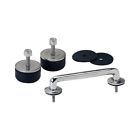 30503 Kentrol Windshield Kit Stainless Steel Polished Jeep