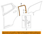 42547030 Gm Chevrolet Oem Bolt Ev Channel Right