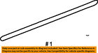 4805323ad Mopar Chrysler Oem-door Window