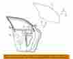 4f4z5425767aa Ford Oem Window Glass-rear Door-run