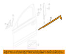 4g0853284ht94 Audi Oem-door Window Sweep-belt Molding