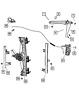68070260aa 500 Mopar Fiat Genuine Front Door Glass Channel Right