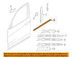 51332990874 Bmw Oem Window Molding Weatherstrip Right