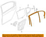 51357381282 Bmw Oem Weather Strip Right