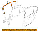 51357414533 Bmw Oem Window Channel Left
