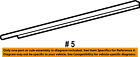 55276203ah Mopar Dodge Chrysler Window Molding Weatherstrip Left