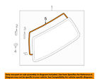 60215fc100 Subaru Oem Forester Liftgate Tailgate