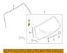 63166sc000 Subaru Oem Gate Glass Holder Right