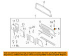 6481889101 Toyota Oem Pickup Rear Window