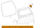 648860r010 Toyota Oem Liftgate Side Bracket Left