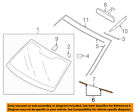 65045al05a Subaru Oem Legacy