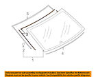 65145aj020 Subaru Oem Legacy Rear Window