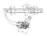 660211 Tyc Window Reg With Motor