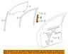 6740408020 Toyota Oem Sienna Front Channel Left
