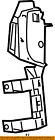 68043892aa Mopar Dodge Chrysler Oem Journey Window Channel Right