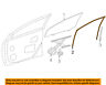 6814102320 Toyota Oem Corolla Front Channel Right