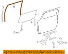 6814135102 Toyota Oem Fj Cruiser Front Channel Right