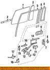 6814260011 Toyota Oem Window Channel Right