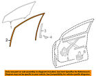 681510e020 Toyota Lexus Oem Front Channel Left
