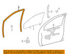 6815121031 Toyota Scion Oem Tc Channel Left