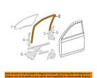 68151ac031 Toyota Oem Avalon Front Channel Left
