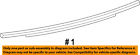 68156230ad Mopar Jeep Chrysler Window Molding Weatherstrip Right
