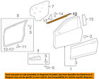 681600d160 Toyota Oem Yaris-door Window