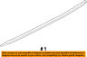 68256276aa Mopar Jeep Chrysler Window Molding Weatherstrip Right