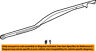 6l3z1821453a Ford Oem Window Molding Weatherstrip Left