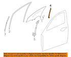 72231tx6a01 Honda Acura Oem Ilx Front Channel Right
