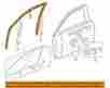 72275s82a01 Honda Oem 1998 Accord Door-run