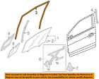72275tm8003 Honda Oem Insight Front Channel Left