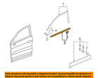 72410stka01 Honda Acura Window Molding Weatherstrip Right