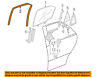 72775s0ka01 Honda Acura Oem Tl Window Channel Left