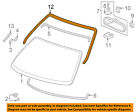 73150s03013 Honda Oem 96-00 Civic Windshield-reveal